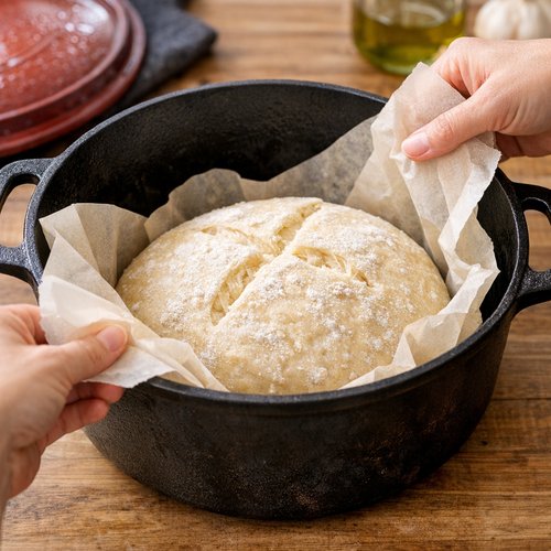 Step 8: Transfer to Your Preheated Dutch Oven