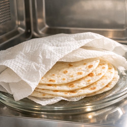 Step 5: Warm Your Tortillas