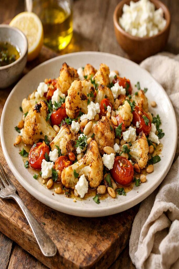 Cauliflower Feta Recipe