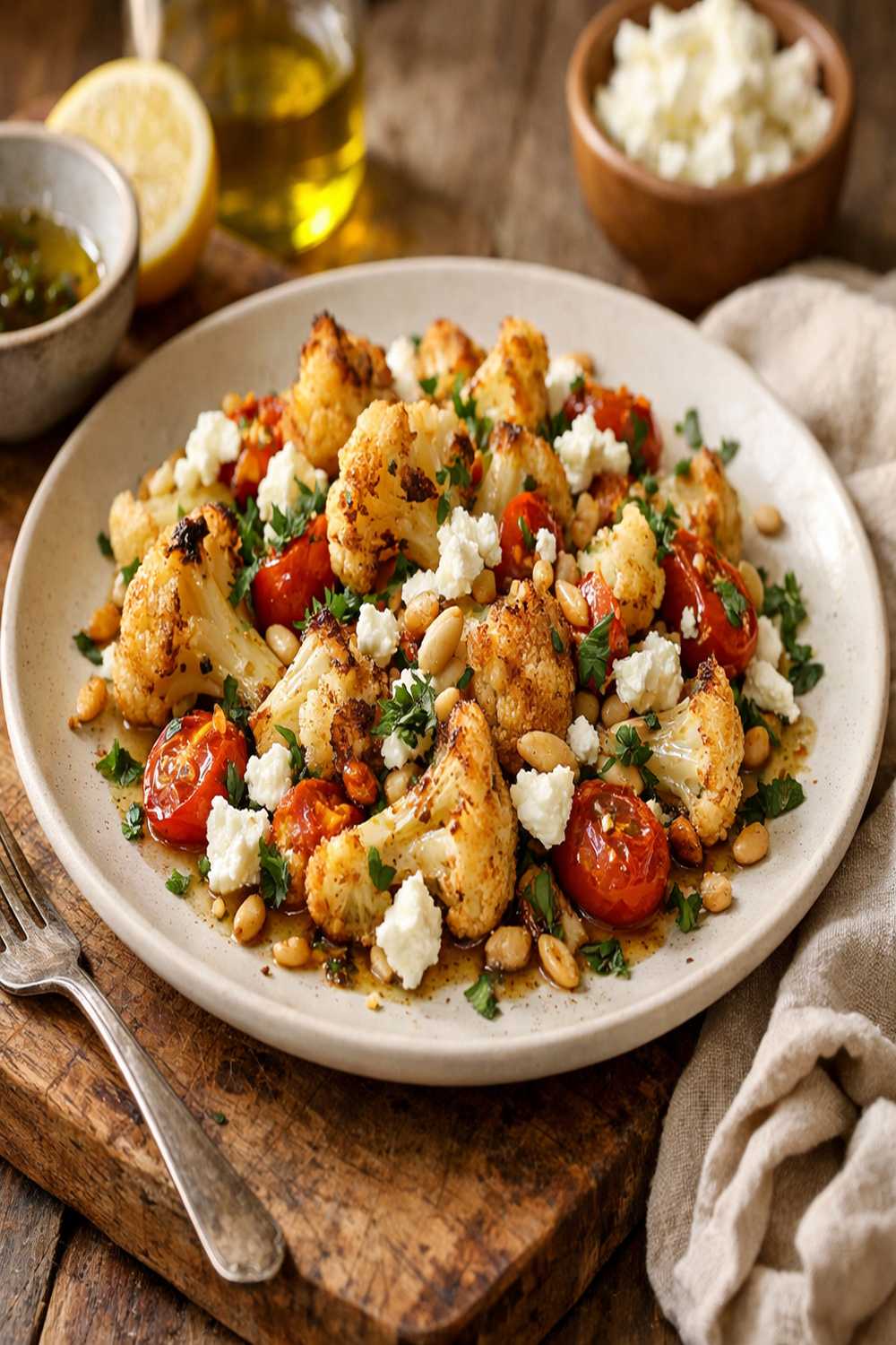 Cauliflower Feta Recipe