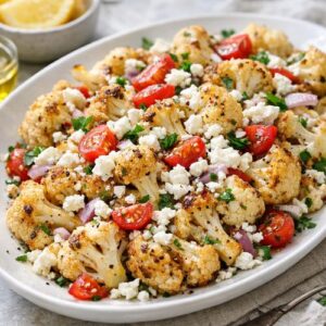 Roasted Cauliflower Feta Recipe step 4