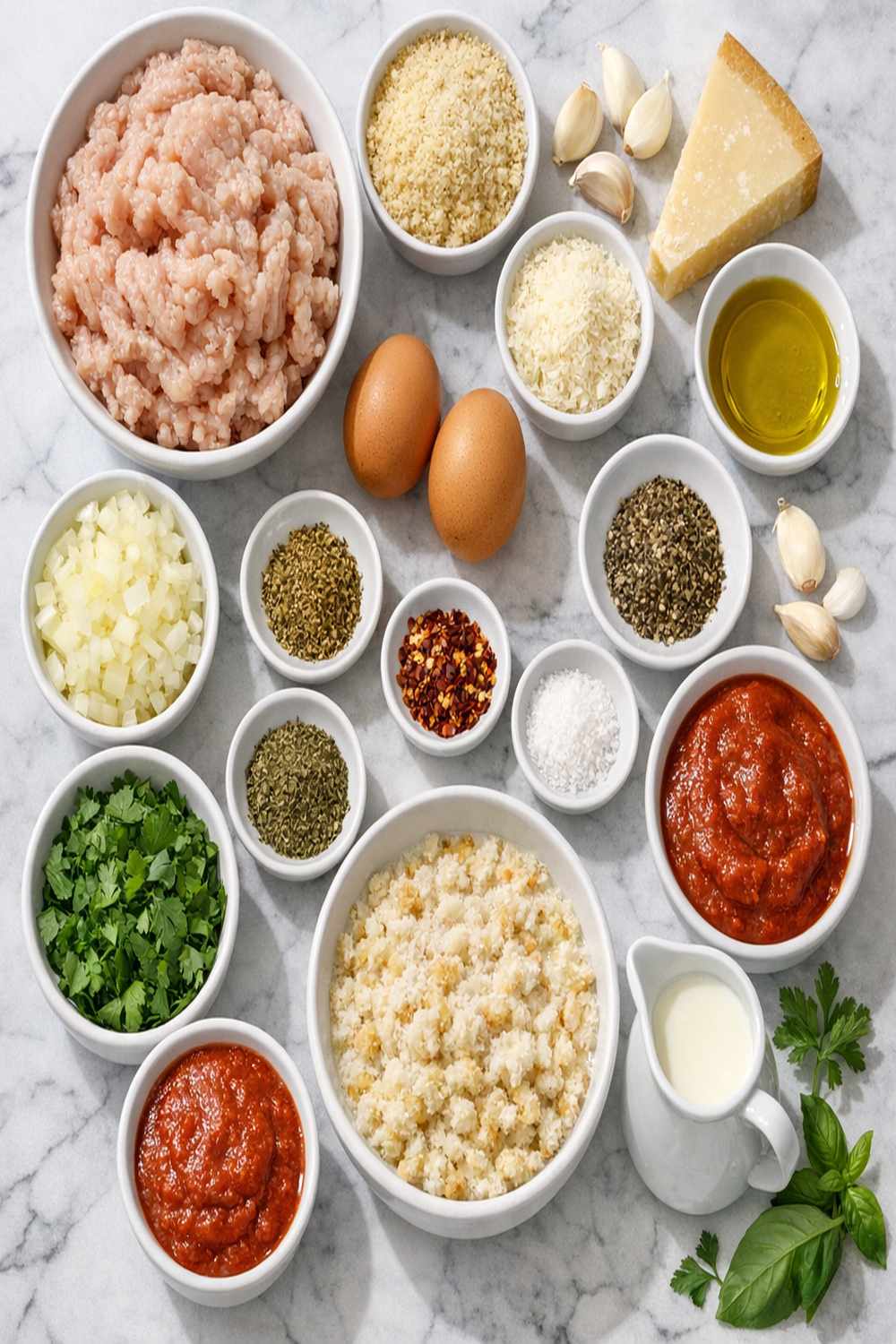 Trader Joe's Chicken Meatballs Recipe ingredients