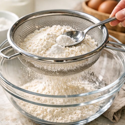Step 2: Sift Your Dry Ingredients